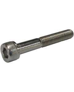 สกรูหัวหกเหลี่ยม MIC สแตนเลสสตีล ขนาด 4x40 มม. เกลียวบางส่วน (22 ชิ้น)
