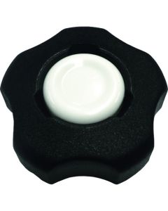 ลูกบิด Knob Star สีดำ-ขาว M12 (10 ชิ้น)