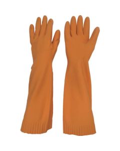 NR Long Thick-Gloves with Cotton Liner for Household