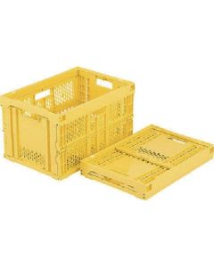 กล่องพลาสติกพับได้ รุ่น 550670 Oricon H50A-Q ขนาด 51.2 ลิตร สีเหลือง