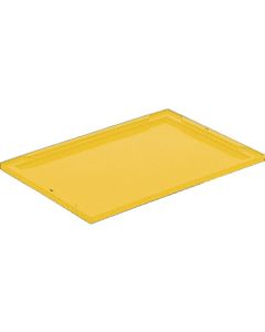 กล่องพับได้ รุ่น 701402 ฝาปิดสำหรับ Oricon 30, 40, 50 สีเหลือง