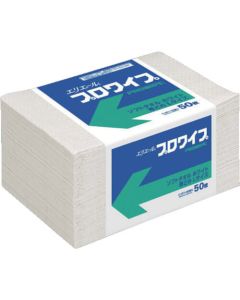 ผ้าขนหนูรีไซเคิล แถบขาว L (50 แผ่น x 12 ถุง = 600 แผ่น)