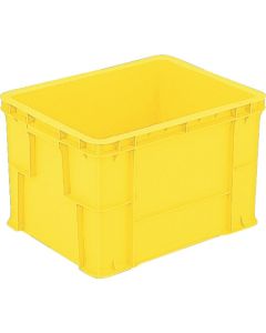ภาชนะทรงกล่องอเนกประสงค์ รุ่น 673024 ยี่ห้อ Tenbako ขนาด 40 ออนซ์ [39.4 ลิตร] สีเหลือง