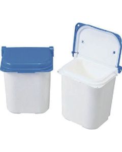 ลังนมหุ้มฉนวน ประเภท 5 รหัส 201257 สีขาว/น้ำเงิน