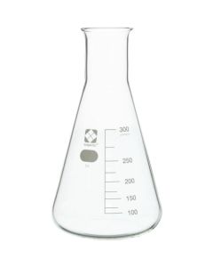 ขวดรูปทรงกรวย Erlenmeyer มีขีดบอกปริมาตร ขนาด 300 มล. บรรจุ 10 ชิ้น
