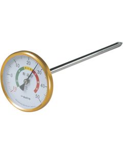 เครื่องวัดอุณหภูมิ Bimetal เครื่องวัดอุณหภูมิเมล็ดข้าว 250L (2180-00)
