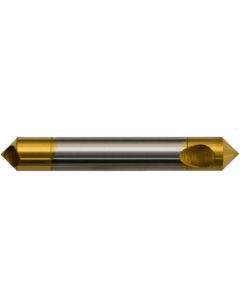 ดอกเคาเตอร์ซิงค์ HSS No. 21911-1 การเคลือบ HSS TiN แบบเจาะ 90°