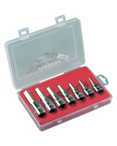 Hexagon Socket Bit Standard Length (Drive 12.7mm) Set 1ชุด