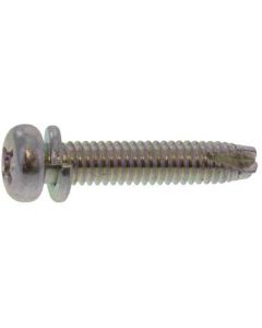 Trivalent zinc cr+3  color white  (+)Tapping C1 Pan Head P=2  4 X 20  กล่องละ 800 เส้น