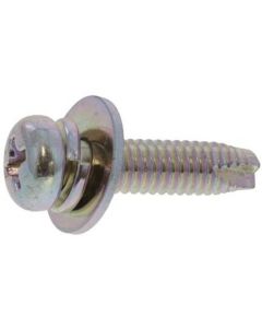 Trivalent zinc cr+3  color white  (+)Tapping C1 Pan Head P=3  4 X 20  กล่องละ 600 เส้น