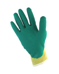 10G Latex Coated Work Gloves 10 Pair Pack M size TOUGH GREEN ชุดละ 10ชุด