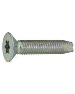 Zinc Yellow Cr6+  (TRX)Tapping Type C1 Flat Head  6 X 20  กล่องละ 400 เส้น