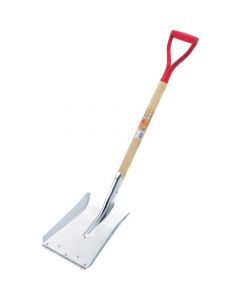 การกำจัดหิมะ, ตักที่แตก, มุม