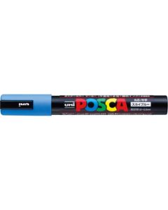 ปากกามาร์คเกอร์ POSCA หัวกลม 2.5mm Light Blue