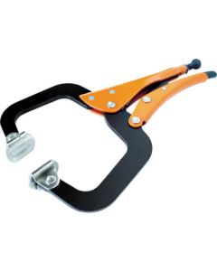 Locking C-clamp with Swivel Pad
