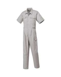 ชุดคลุมแขนสั้น ไซส์ LL สีเทาเงิน
