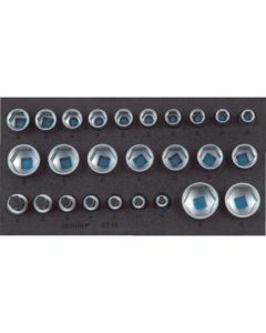 Socket Set in 1/2 Hexagon