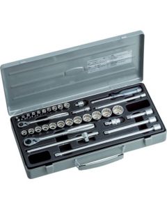 ชุดประแจบล็อก 6.35 มม. (1/4 นิ้ว), 9.5 มม. (3/8 นิ้ว) 33 ชิ้น 230MX