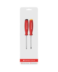 ชุดไขควง SwissGrip แบบหัวแบนและหัวฟิลิปส์ (บรรจุในแพ็คพลาสติกใส)