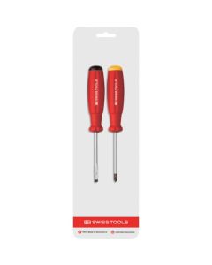 ชุดไขควง SwissGrip แบบหัวแบนและหัวฟิลิปส์ (บรรจุในแพ็คพลาสติกใส)