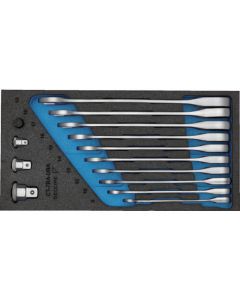 Combination Ratchet Spanner Set
