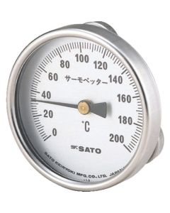 เครื่องวัดอุณหภูมิพื้นผิว Bimetallic Thermopetter 0-400°C (2340-40)