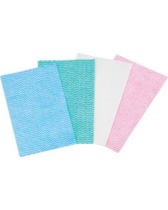 เคาน์เตอร์ผ้าบางสีเขียว
