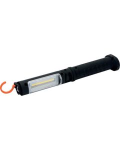 ไฟฉาย LED แบบพกพาไร้สาย (ชาร์จไฟได้) ความสว่าง: (ด้านบน) 20-40 ลูเมน (ด้านข้าง) 180-220 ลูเมน