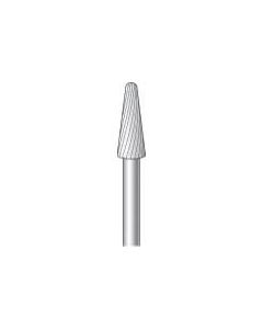 ดอกคาร์ไบด์ปลายกลมเรียว (single cut) เส้นผ่านศูนย์กลางใบมีด 5mm ความยาวใบมีด 13mm