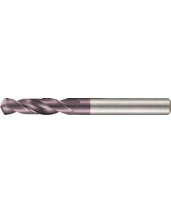 Twist carbide drill for Hard materials 3XD Fire coating 9.6MM 1เส้น