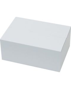 กล่องกระดาษแข็งสีขาวธรรมดา ขนาด B5 - 110 กล่อง แพ็คละ 20 ชิ้น