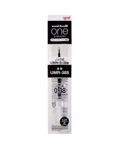 ไส้ปากกาหมึกเจล Uni Ball ONE 0.38mm หมึก Black