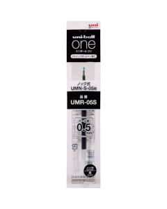 ไส้ปากกาหมึกเจล Uni Ball ONE 0.5mm หมึก Black