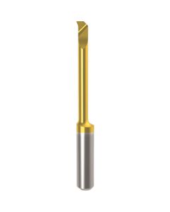 เม็ดมีดเซาะร่องสำหรับการประมวลผลเส้นผ่านศูนย์กลางภายใน การเคลือบ TiN GT104.9037.025.12.40 ร