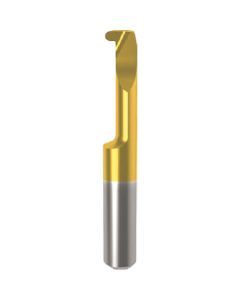 Grooving Tool Cutting insert for internal grooving. full radius slots TiN coating GE104.0100.050.12.40.L 1เส้น