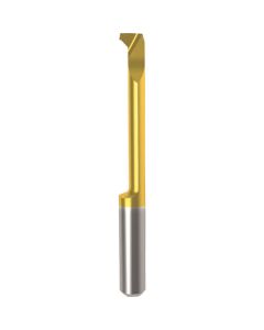 เม็ดมีดเซาะร่องสำหรับการกัดหยาบร่องภายในและการลบมุม การเคลือบ TiN GV104.0807.045.12.30 ร