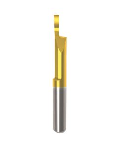 Grooving Tool Cutting insert for axial grooving bores. straight slots TiN coating GA104.0200.005.12.50.R 1เส้น