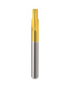 เครื่องมือเซาะร่อง เม็ดมีด เส้นผ่านศูนย์กลางรูใน Torx สำหรับการเจาะรู การเคลือบ TiN GN104 เท็กซัส 25.045.05.32. น