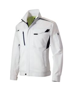 เสื้อเบลาส์ฤดูร้อนแขนยาว (unisex) สีเทาเงิน 3L