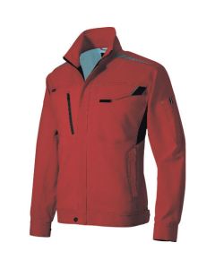 เสื้อเบลาส์ฤดูร้อนแขนยาว (unisex) สีแดง M