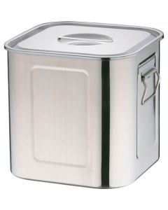 หม้อครัวทรงสี่เหลี่ยมลึก EcoClean UK 18-8 ขนาด 33 ซม.