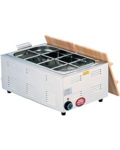 หม้อโอเด็นไฟฟ้าแบบใช้ระบบน้ำร้อน 8 ช่อง