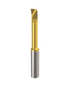 เม็ดมีดเซาะร่องสำหรับการประมวลผลเส้นผ่านศูนย์กลางภายใน การเคลือบ TiN GT106.0847.005.27.50 แอล