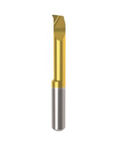 เม็ดมีดเซาะร่องสำหรับการประมวลผลเส้นผ่านศูนย์กลางภายใน การเคลือบ TiN GT106.2357.010.37.60 แอล