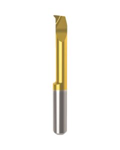 เม็ดมีดเซาะร่องสำหรับการประมวลผลเส้นผ่านศูนย์กลางภายใน การเคลือบ TiN GT106.4757.005.27.60 ร