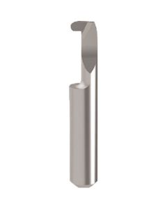 Grooving Tool Cutting insert for internal grooving. full radius slots GE106.0150.075.42.60.R 1เส้น