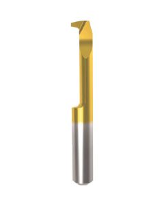 Grooving Tool Cutting insert for internal threading. part profile - trapezoidal thread TiN coating GG106.TT10.200.32.80.L 1เส้น