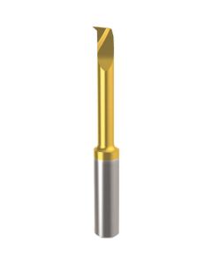 เม็ดมีดเซาะร่องสำหรับการประมวลผลเส้นผ่านศูนย์กลางภายใน การเคลือบ TiN GT106.4747.010.27.50 ร