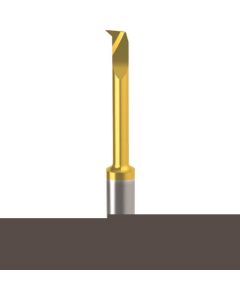 เม็ดมีดเซาะร่องสำหรับการประมวลผลเส้นผ่านศูนย์กลางภายใน การเคลือบ TiN GT106.4747.020.32.50 แอล T1