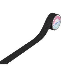 เทปกันลื่นสีดำ ASS-55BK กว้าง 50 มม. x 5 ม. PVC + อนุภาคแร่ ใช้ในร่มและกลางแจ้ง